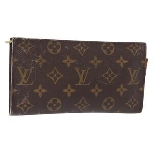 LOUIS VUITTON Monogram Bucket GM Accessory Pouch LV Auth ka233